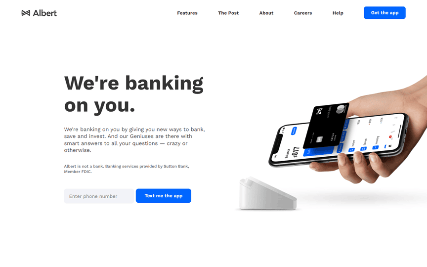 Fintech Websites Inspiration
albert