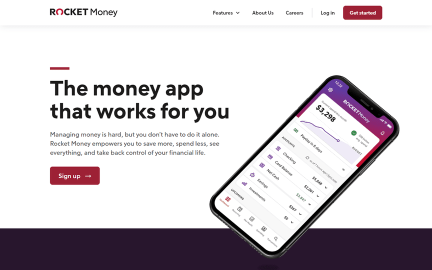 Fintech Websites Inspiration
rocketmoney