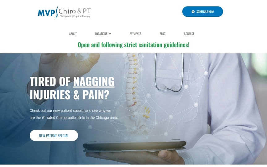 Chiropractic Website
