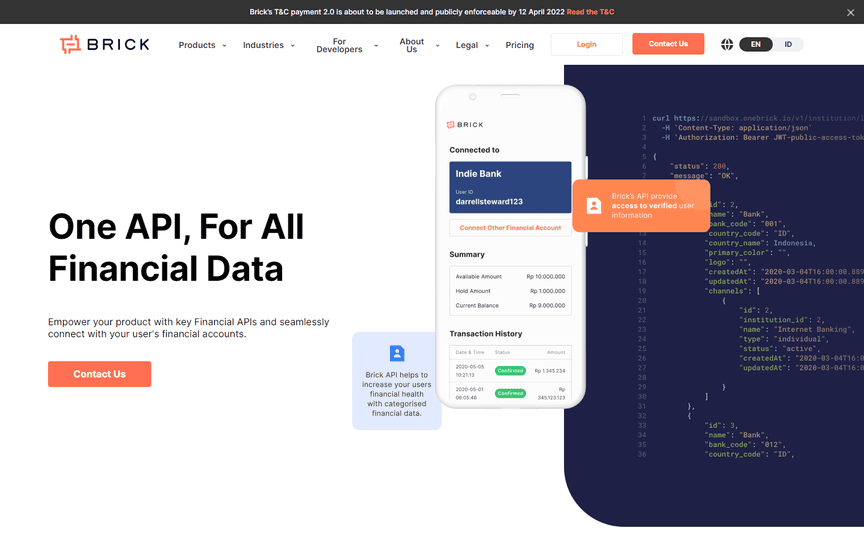 Brick: Information-Heavy Yet Well-Contained
Best Fintech Websites Near Me