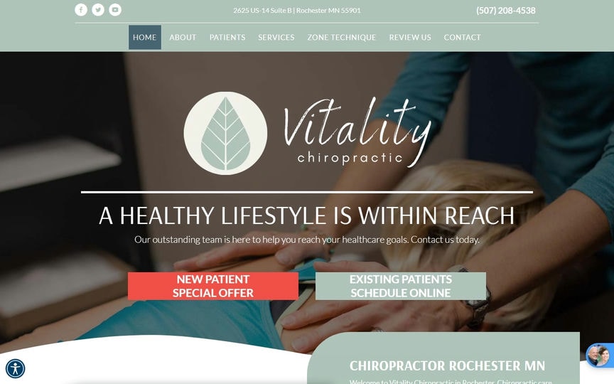 Chiropractic Websites Design