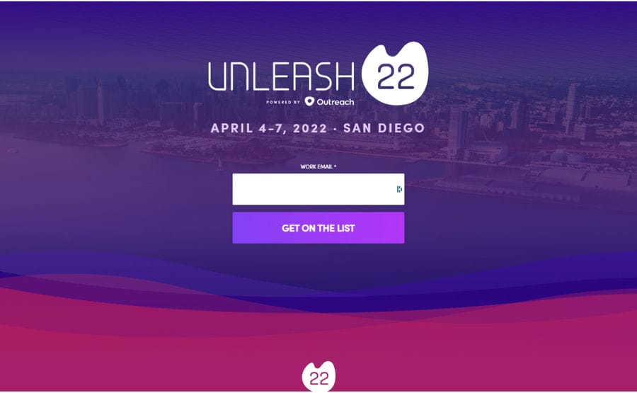 27. Unleash 22 EVENTS WEBSITES FOR INSPIRATION
