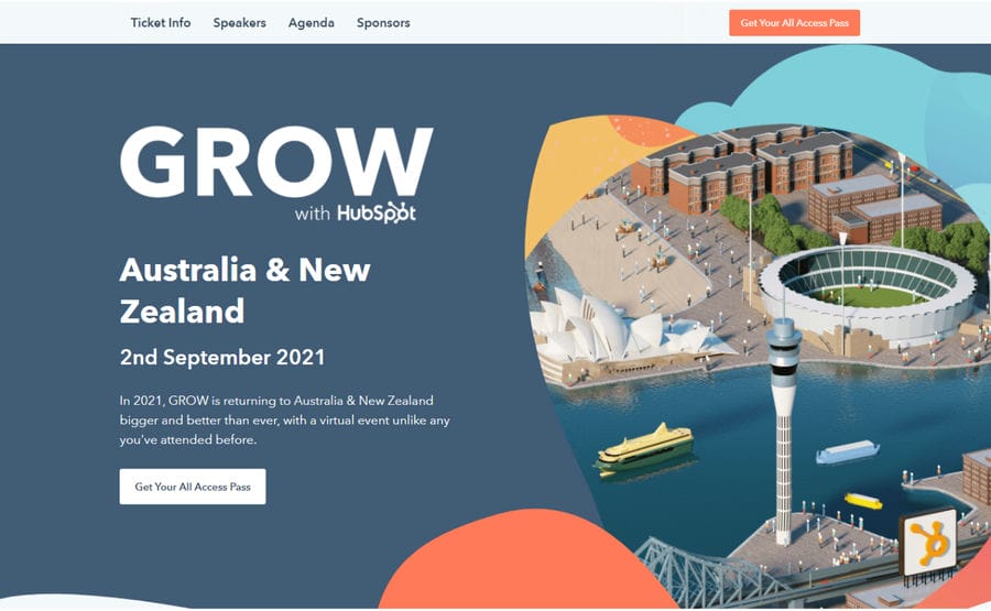 30. Grow EVENTS WEBSITES FOR INSPIRATION