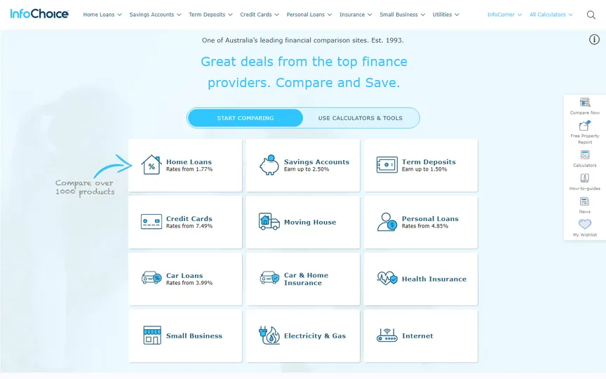 InfoChoice: Elevating Calculators in Style
Fintech Best Websites