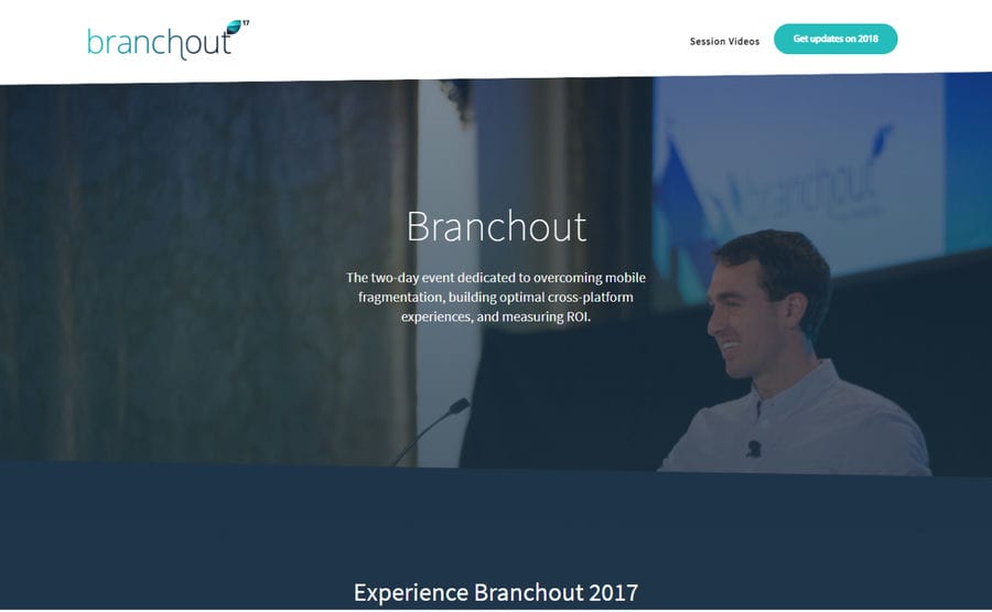32. Branchout Conference EVENTS WEBSITES FOR INSPIRATION