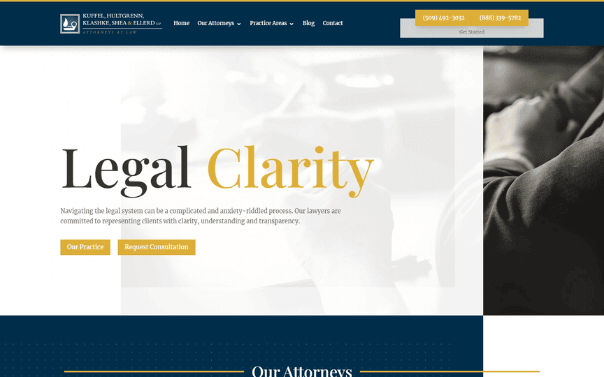 bankruptcy law practice web design