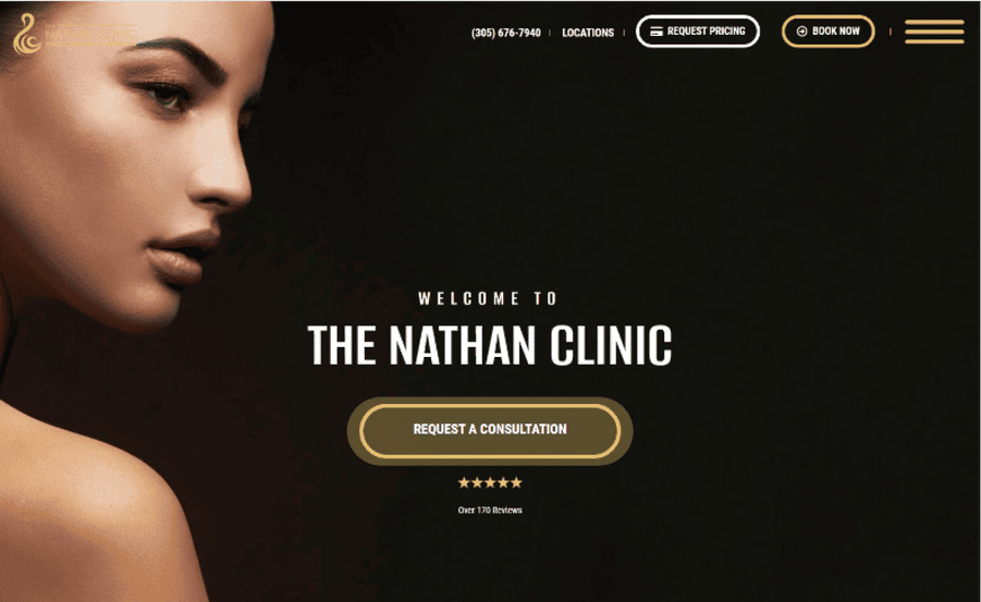 The Nathan Clinic BEST PLASTIC SURGERY WEBSITES
