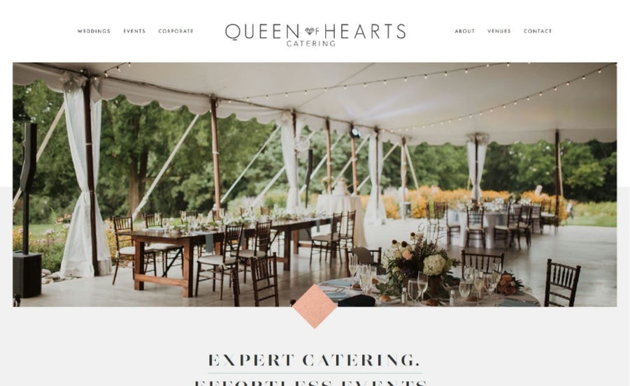 caterers website