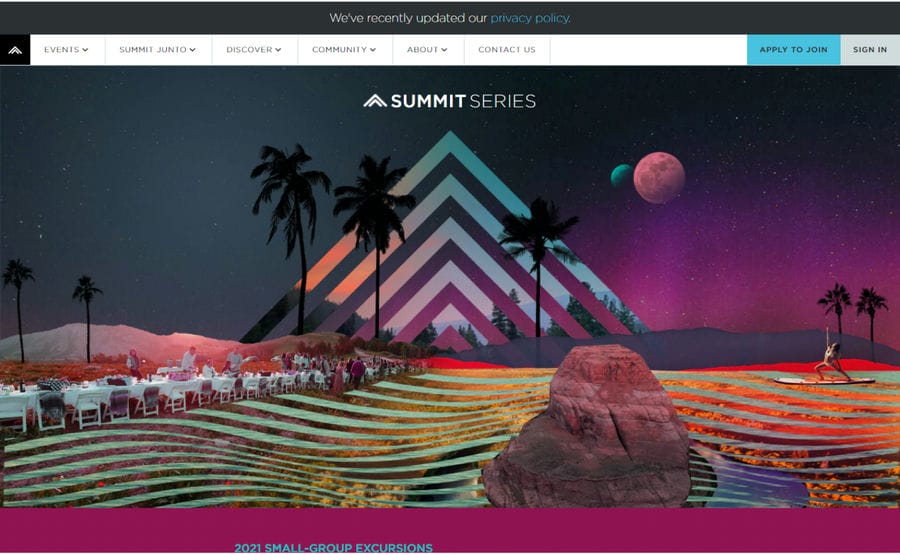 8. Summit EVENTS WEBSITES