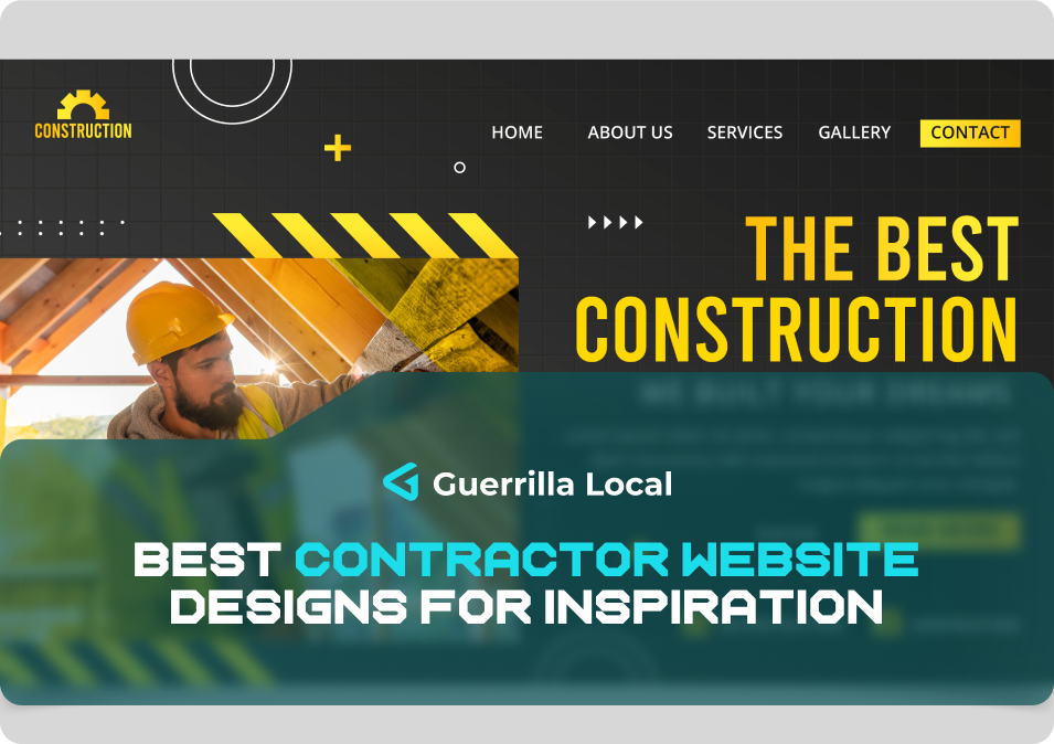 Contractor Website Designs - Inspirational Examples