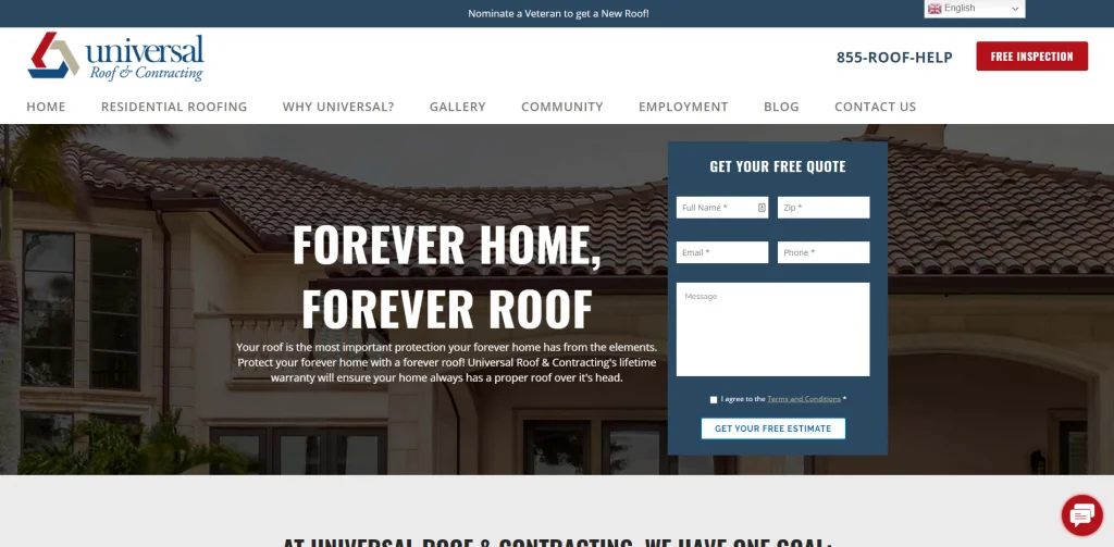 11. Universal Roof & Contracting
