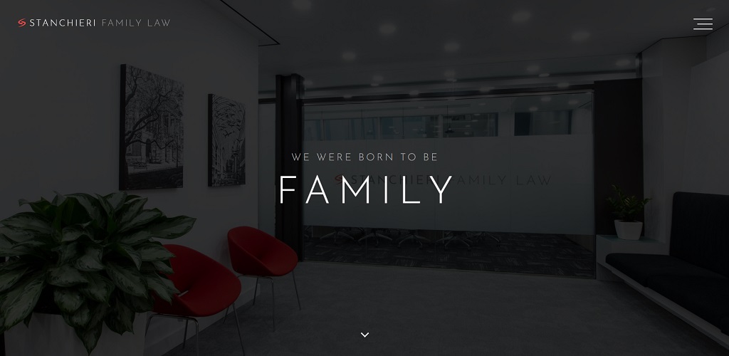 12. Stanchieri Family Law Web Design Website