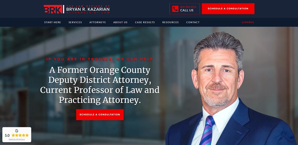 15. The Law Offices of Bryan R. Kazarian