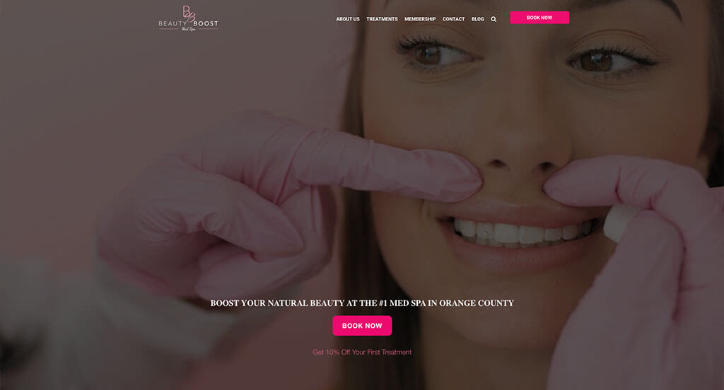40 Beautiful Med Spa Website Designs for Inspiration 2024