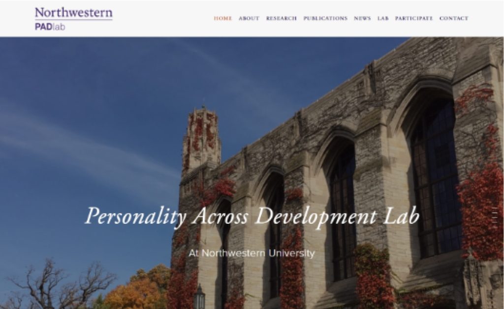 34. Northwestern PAD Lab - BEST LABORATORY WEBSITE Design