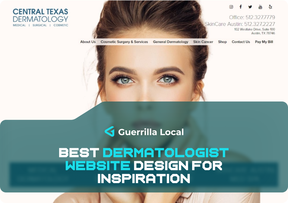 Best Dermatologist Website Design for Inspiration